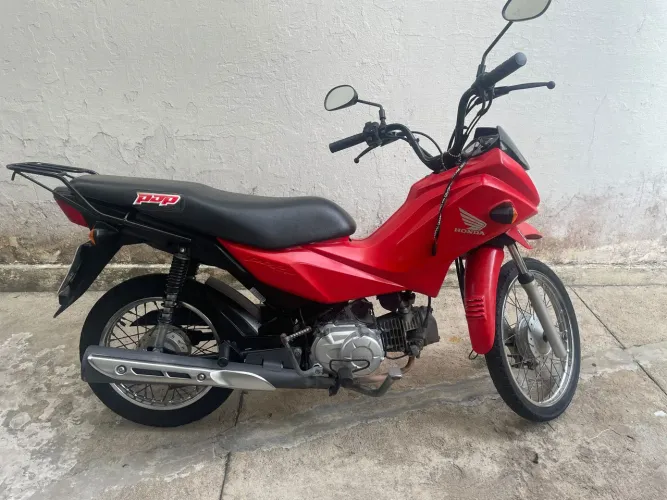 Honda Pop 110i 2020 - Toda Original e com Baixo KM