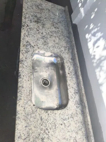 Pia de mármore 2 mts