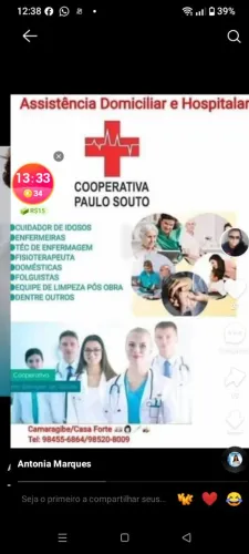 Cuidadora com experiência 