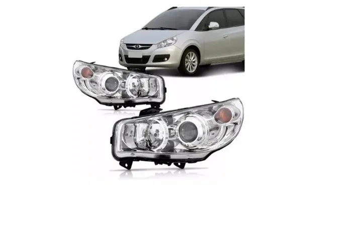 Par Farol Foco Duplo Cromado J6 2010 2012 13 2014 2015