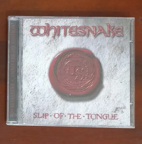 CD Whitesnake Slip On The Tongue 1989 novo bônus