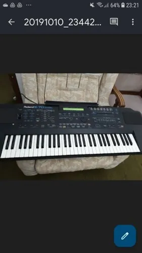 Teclado Sintetizador Inteligente Midi Roland E70