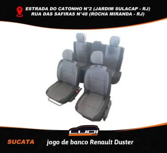 Jogo de banco Renault Duster
