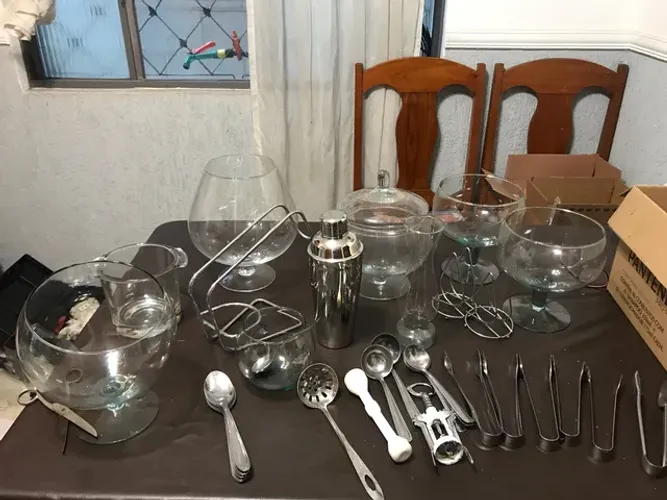 Utensílios para bartender