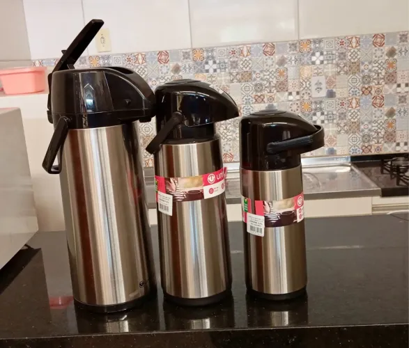 Garrafa de café de 1 litro, 1,800 e 2,500 litros