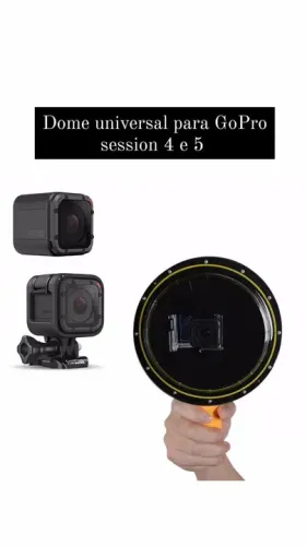 Dome universal para GoPro Hero session 4 e 5, Hero 3 e 4