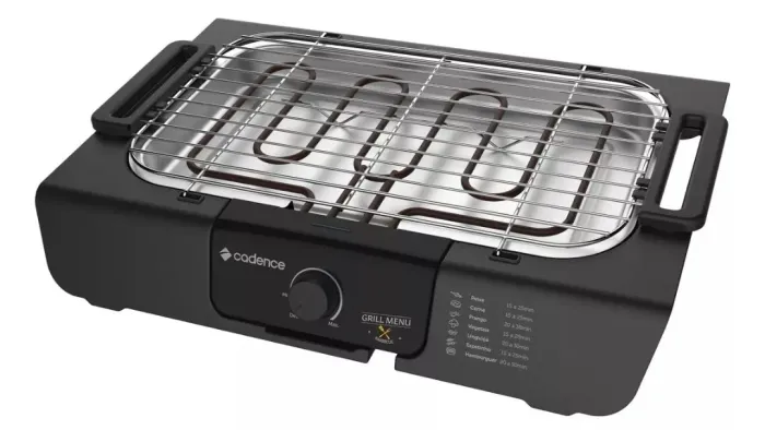Grill Elétrico Cadence - Novo