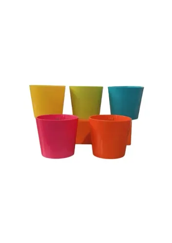 Vasinhos com imã para geladeiras kit com 5
