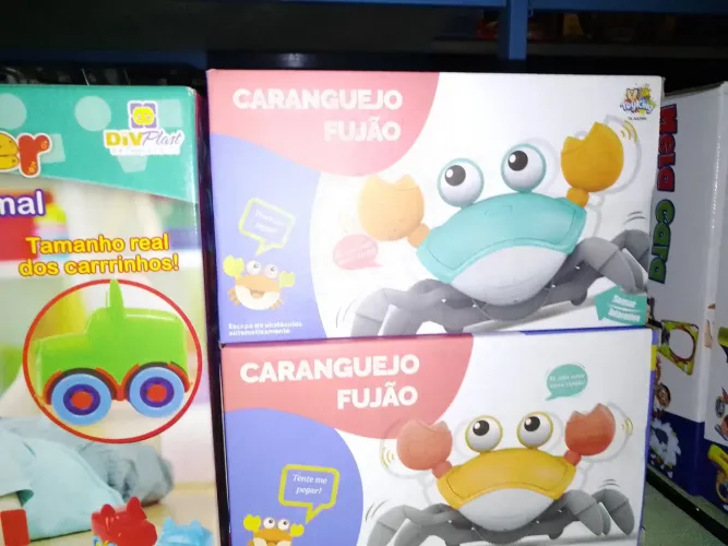 Caranguejo Fujão Brinquedo Interativo