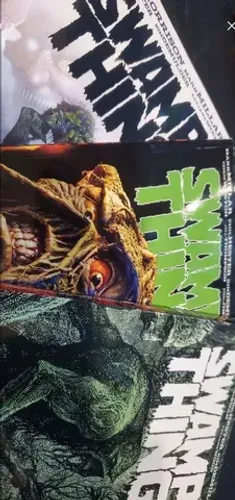 Swamp Thing by Mark Millar Grant Morrison vertigo completo importado monstro do Pântano