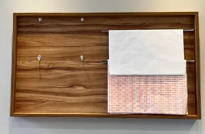 Painel Em Madeira Para Sacolas e papel seda 