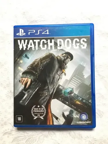 Jogo Watchdogs Ps4 - Midia Fisica - Português - Impecável! + Brindes!