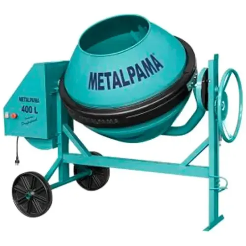 Betoneira 400L com Motor 2CV Monofásica Bivolt - METALPAMA-0030715