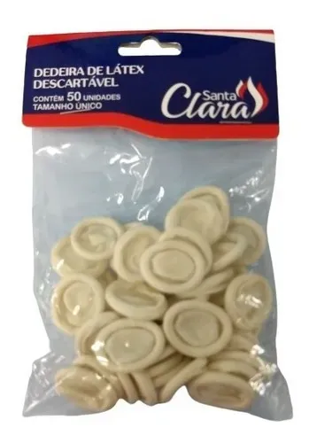 Dedeira De Latex Com 50un Santa Clara 50un 1497