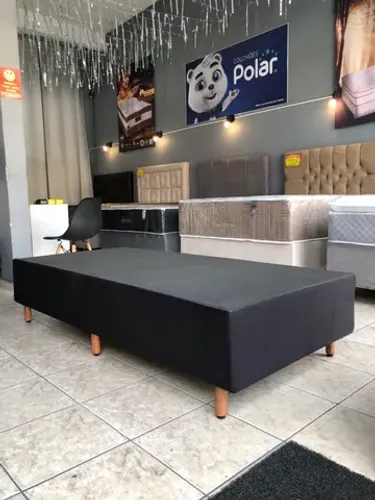 Base box solteiro blindada 