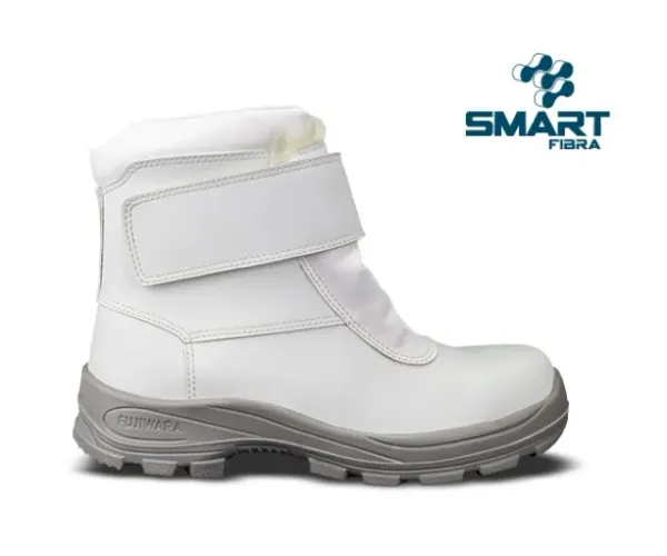 Bota Microfibra bico/Composite com velcro HBE Frio Fujiwara CA 42306