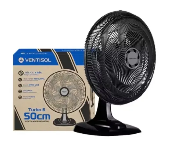 Ventilador preto