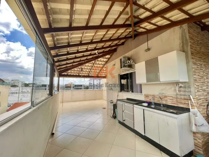 Cobertura à venda, 3 quartos, 2 vagas, Arvoredo - Contagem/MG