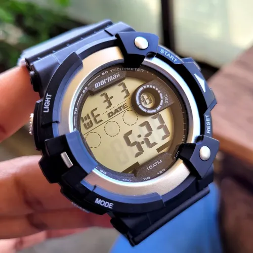 Relógio Digital Mormaii Wave Prata Mo15100aa/8k
