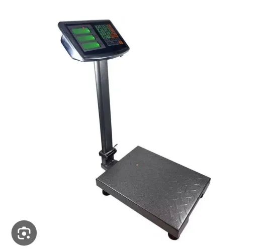 Balança digital de chão plataforma 200kg painel digital com Led bateria bivolt