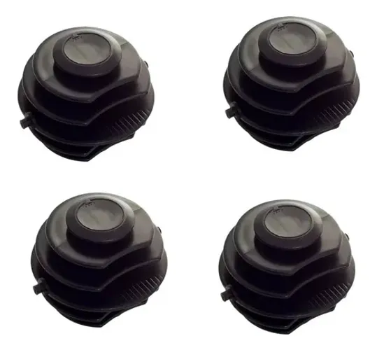Kit Difusor Ar Central Lateral Preto Globinho Aro Gol G4 G5