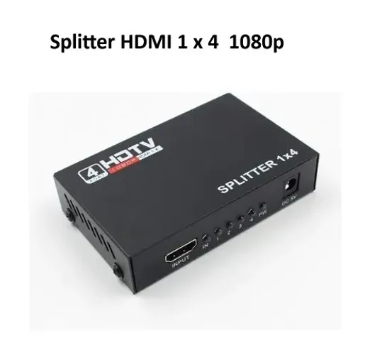 Splitter HDMI 1x4 1080p - repetidor