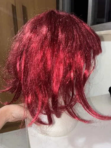 Peruca de carnaval Vermelha/ruiva