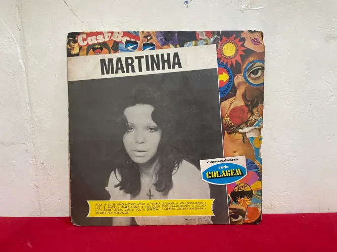 Disco de Vinil Martinha Série Colagem