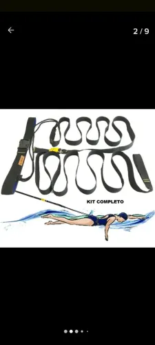 Kit treino natação