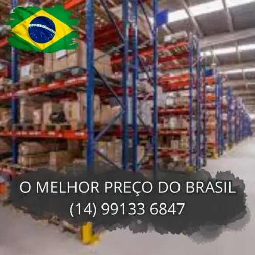 Porta palete estante de aço p/ armazenagem de produtos