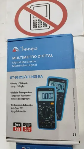 ? Minipa Multímetro Digital ET-1639A