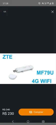 Modem ZTE Portátil