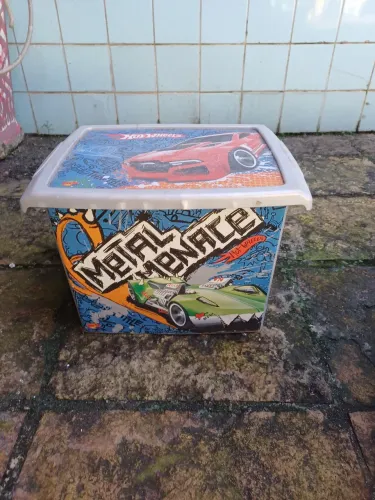 Caixa Organizadora Hot Wheels Metal Menace