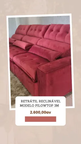 RETRÁTIL RECLINÁVEL MODELO PILOWTOP 3M 