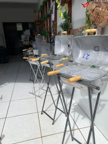 CHURRASQUEIRA EM ALUMÍNIO A PARTIR DE $100