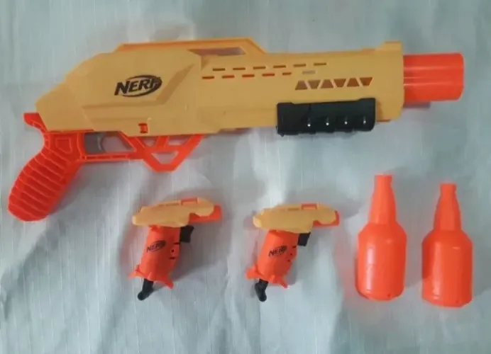 Kit Lançador De Dardos Nerf Alpha Strike 