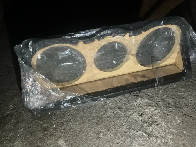 Caixa de Som para Carro 3 vias 
