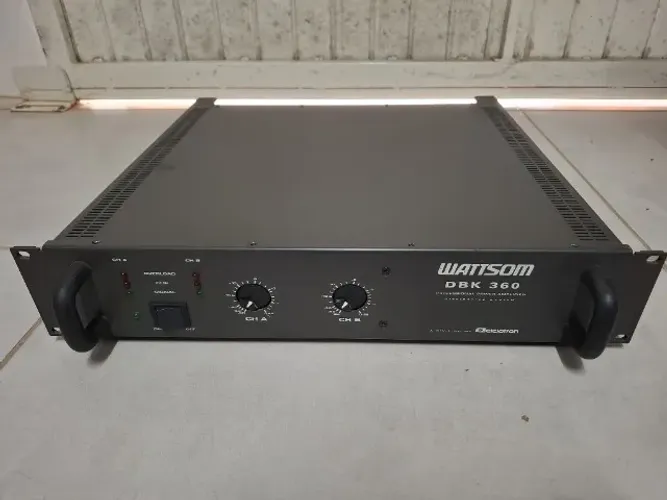 Amplificador Profissional Wattsom DBK 360 - Seminovo.