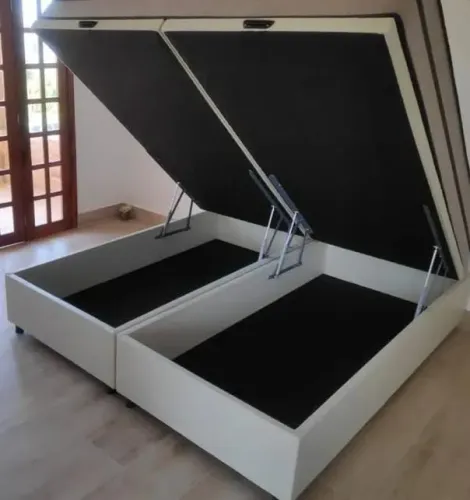 Cama Box Baú King  Blindada!! 