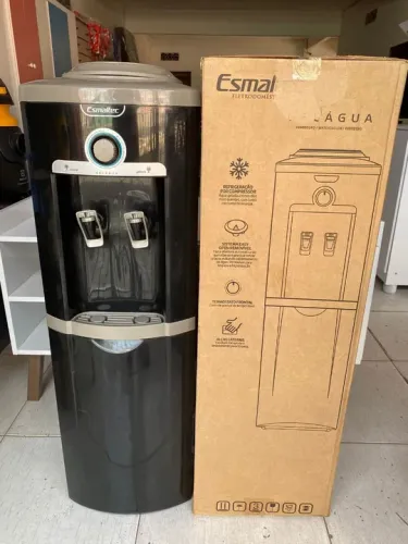 Gelagua preta e cinza Esmaltec! Novo