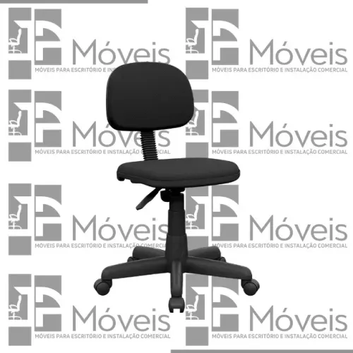 CADEIRA SECRETAIRA SEM BRAÇO BASE A GÁS