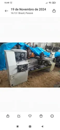 Torno mecânico marca Nardini modelo 300 III