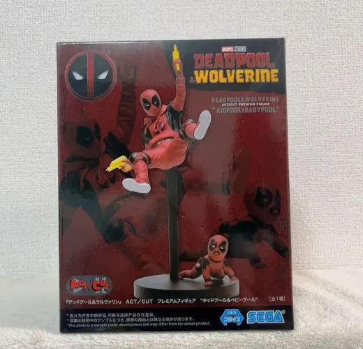 Figura de ação Deadpool & Wolverine Act/Cut Premium