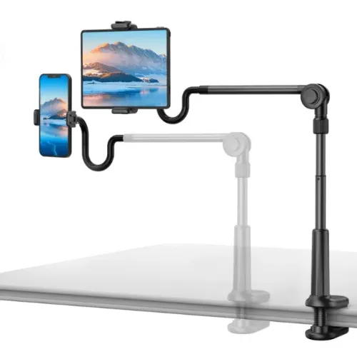 Suporte Flexivel Para Telefone Ou Tablet Com Controle Remoto