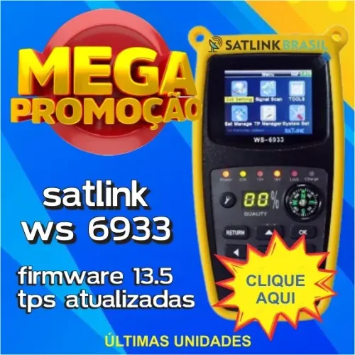 Promoção Satlink WS 6933 - Todo atualizado