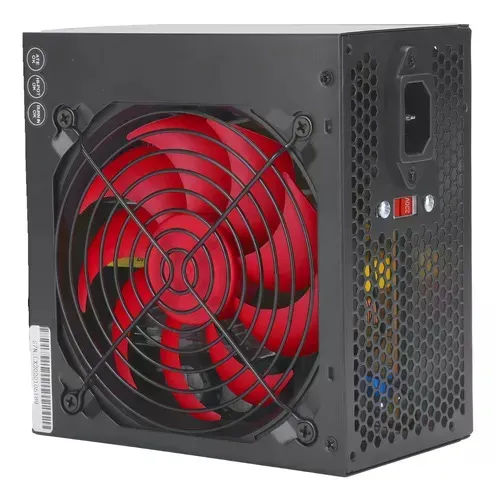 Fontes Atx 500w Kit 3 unidades Nyper N500 Fan Vermelho Gamer + Cabo de Força promoção