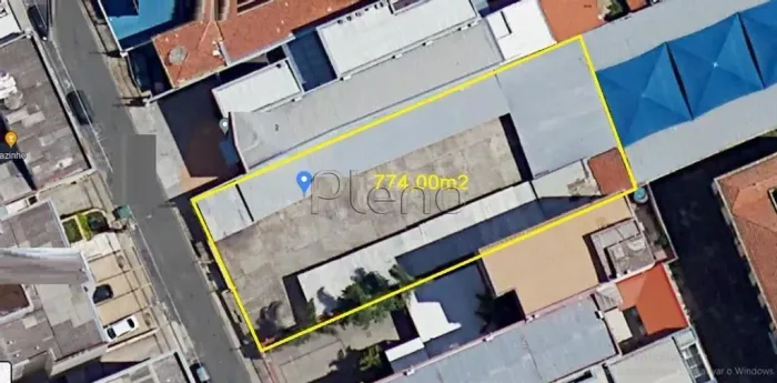 Terreno à venda em Campinas, Centro, com 774 m²
