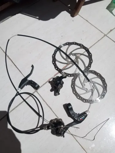Freios a disco de bike