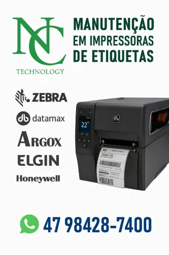 Manutenção Impressoras de Etiquetas