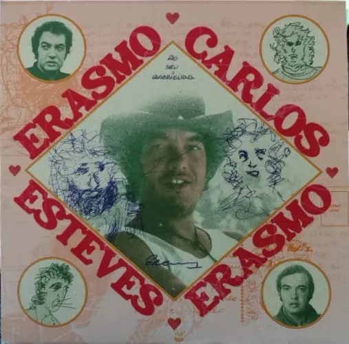 LP Erasmo Carlos - ERASMO ESTEVES - NOVO 180 gr Capa Gatefold + Livreto